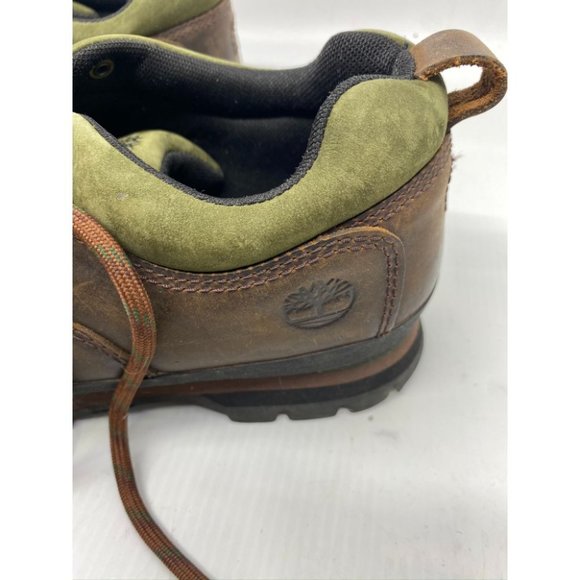 Timberland Men's Boots Brown Green Size 9.5 - Picture 5 of 9